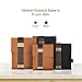 Moonsafari A5 Reusable Notebook Cover & Rocketbook Cover Smart Business Notebook Cover for Everlast, Fusion, Wave, Moleskin and More with Pen Loop & Business Card Holder - Black,A5/Executive 8.8