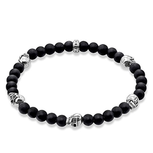 Preisvergleich Produktbild Thomas Sabo Damen-Armreifen Künstliche Perle A1097-023-11-S