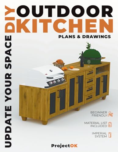 DIY Outdoor Kitchen Building Plans: Perfect for 10ft Spaces: Complete Build Plan (9' 2-5/8