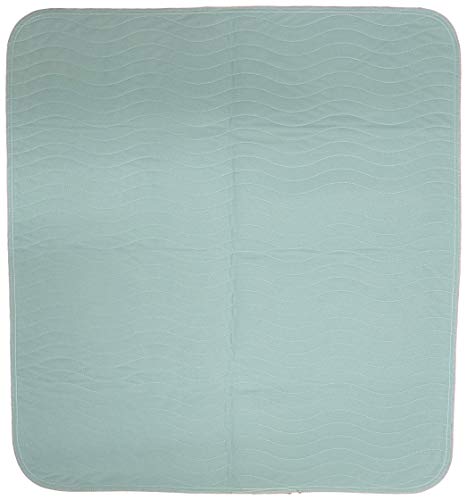 Bed Pad Washable Incontinence Underpad - Heavy Duty, Super Absorbent Waterproof Urinary Mattress Protector - Reusable Bed Wetting Premium Protection For Seniors, Children 34 X 36-2 Pk Blue/Green 7Oz #TOP2