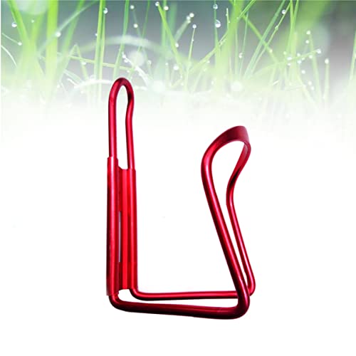 1Pcs Holder Cup Light Ultra For Lightweight Road Mtb Bottle Water Mount Rack Cages Drink Basic Brackets Aluminum Alloy Accessories Red Activities Bike Cycling Outdoor Dirt Bikes #TOP1