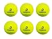 GRANDCOW Beach Tennis POP Paddle Ball Natural Rubber with Great Flex Elasticity (6 Balls)