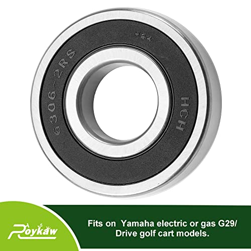 Roykaw G29/Drive Rear Axle Bearing For Yamaha Gas And Electric Golf Cart, Replaces Oem # Jw1-F2176-00-00 #TOP2