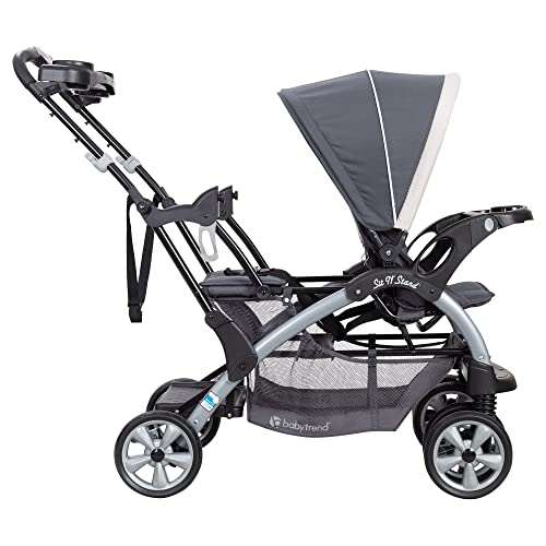 Baby Trend SS76C81A Sit N Stand Easy Fold Travel Double Baby Dual Stroller And Single Infant Car Seat Travel System thumb #8