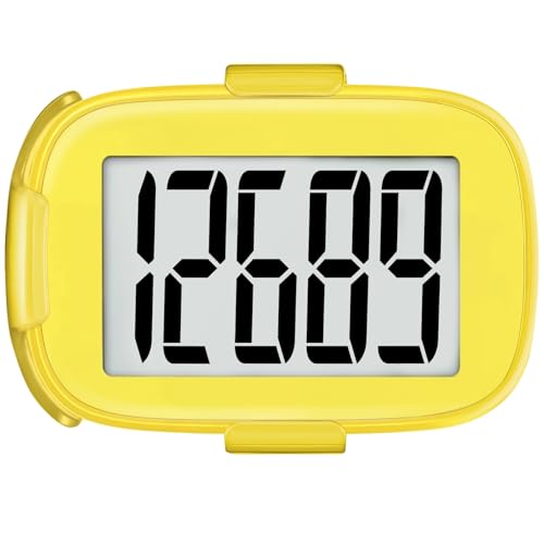 Pedometer Clip Step Counter with Lanyard. Tracker