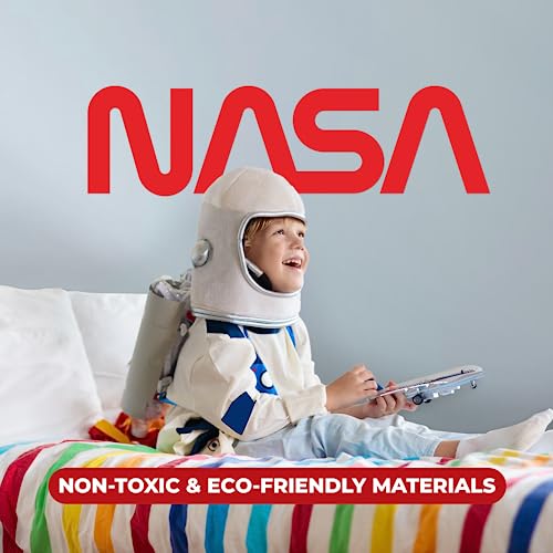 Nasa Logo Wall Decor I Space Decor For Boys Room I Nasa Decal For Outer Space Room Decor I Cool Decor For Room Or Bedroom I Perfect Space Gifts (Wide 20"X 5" Height) #TOP4