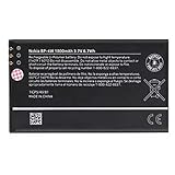 OEM Spare Replacement Battery (1800mAh) BP-4W for Nokia Lumia 822 - Non-Retail Packaging - Black