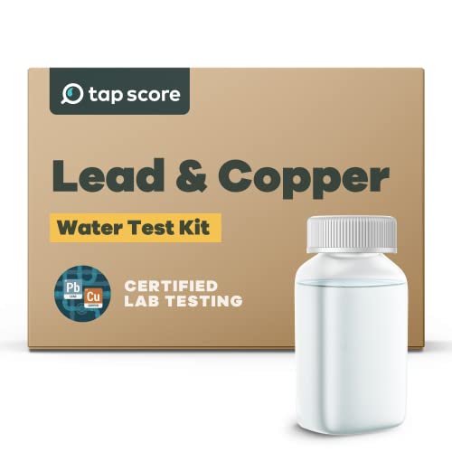 Image of Tap Score Lead & Copper in Water Test Kit | Well or City | Full Report | EPA Certified Drinking Water Labs | #1 Best Home Water Test 2021-24 NYT Wirecutter | 100% Unbiased
