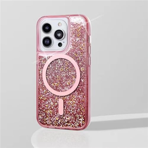 Étui iPhone 13 Pro Max à paillettes liquide pour vos soirées et festivals