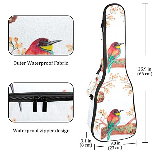 Sac à dos robuste pour ukulélé de concert aux finitions soignées