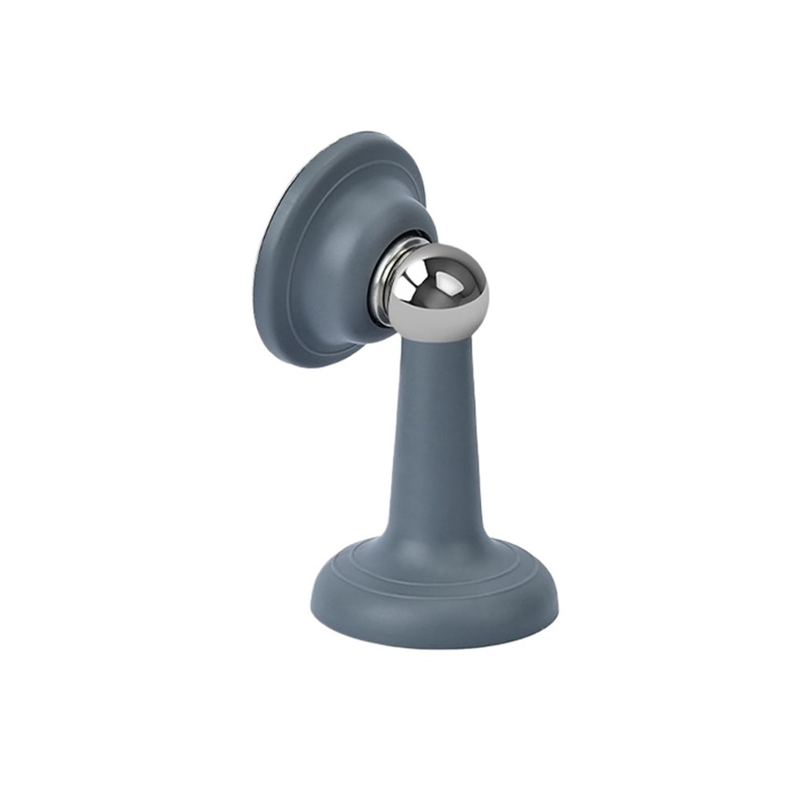 Butoir de porte en silicone gris avec aspiration au sol anti-collision sans perçage