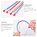 Muiyaneq 40 Pieces Flexible Soft Pencil,Soft Pencils with Eraser,Magic Bend Pencils for Kids Students Gift,School Supplies