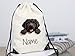 Imagen de GRAZDesign Bolsa de deporte con nombre y nombre de perro