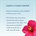 FIJI Natural Artesian Bottled Water 500mL / 16.9 Fl Ounce (Pack of 24) - 100% Natural Electrolytes