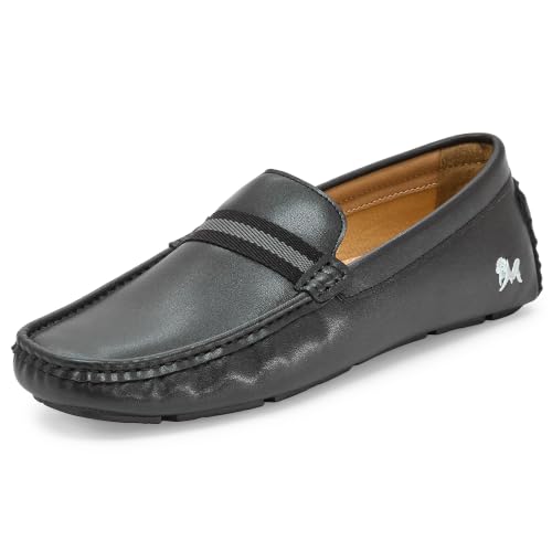 Neeman's All Purpose Loafers for Men, Black - Image 2