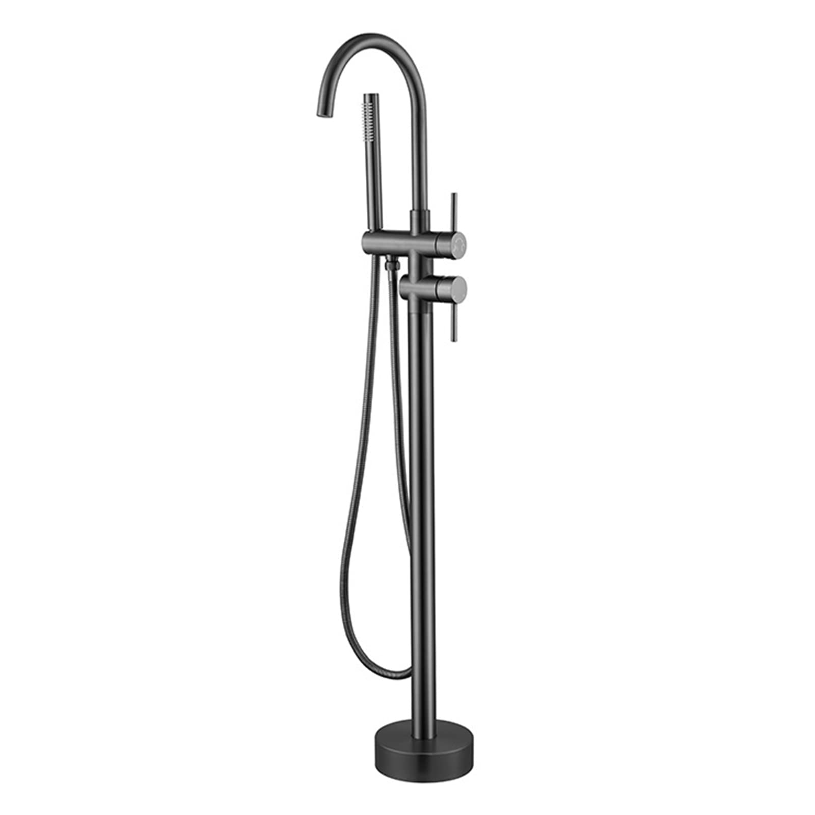 Mitigeur de bain cascade avec douchette à main et bec rotatif 360 LWX
