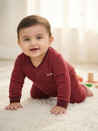 Image of Top and Pyjama Set Thermal for Unisex Baby