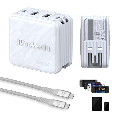 AVerMedia GC313 PRO base de carga original con soporte estable para escritorio