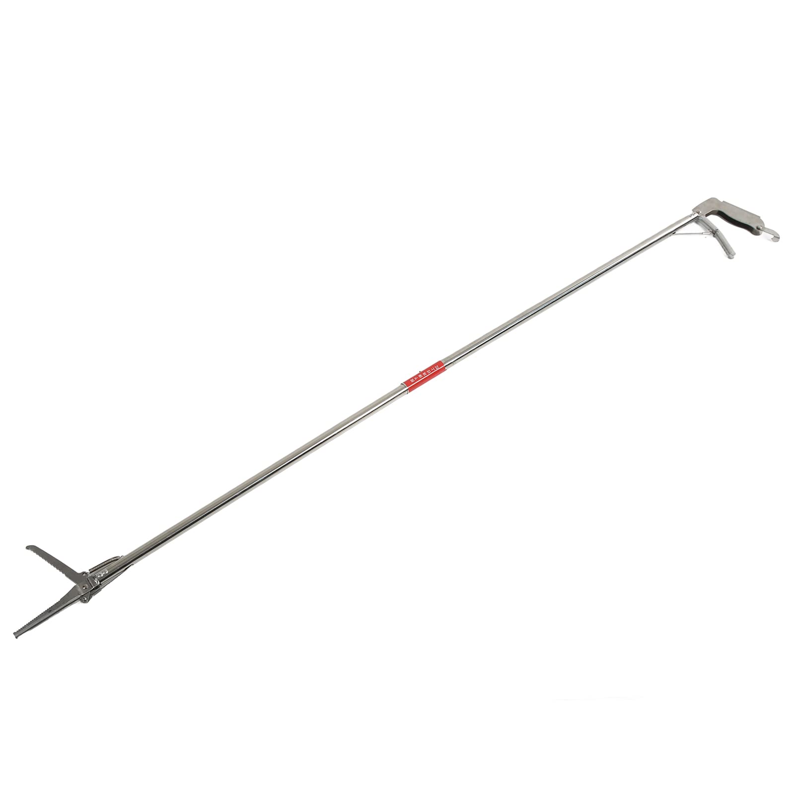 Pinza per Granchi in Acciaio Inox con Manico Telescopico – Design Antiscivolo per Crostacei, Anguille e Polpi – Ideale per Cene all'Aperto e Aperitivi (Clip dritta)