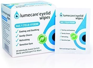 Lumecare Eyelid Wipes 100 wipes by Lumecare