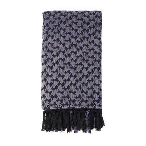 Image of Explore Land Cotton Shemagh Keffiyeh Tactical Desert Scarf Neck Head Wrap with Tassel for Men Women