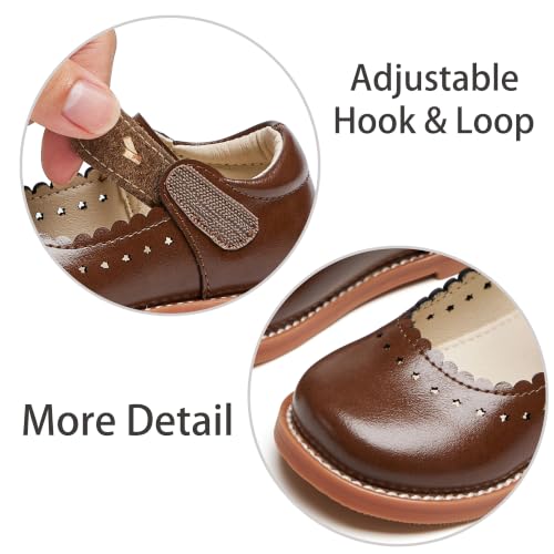 Image of ESTINE Toddler Kids School Uniform Oxford-Little Girls Dress Party Shoes