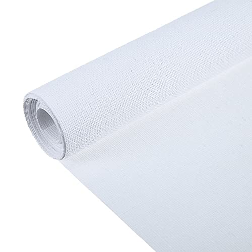 Rolka płótna do malowania, farba w rolce, 200 x 40 cm, rozciągnięta artystyczna pusta rolka do malowania, bawełniany obraz olejny, materiały plastyczne dla uczniów, praktyk artysty i wszystkich