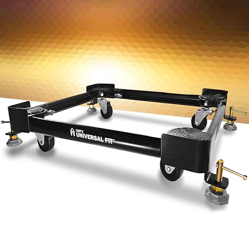 Universal Stand for Washing Machine 6kg, 6.5kg 7kg 8kg 9kg For All Fully Automatic Top & Front Loads, Fridge & Dishwasher, 100% Heavy Duty Metal...