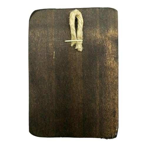 Iconsgr Griechisch-christlich-orthodoxe Holz-Ikone des Heiligen Johannes des Täufers/A0