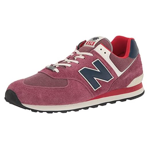 New Balance - 574 - U574RX2 - El Color: Rojo Burdeos - Talla: 42.5 EU