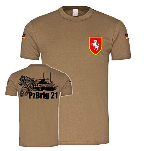 Insigne de la Bundeswehr PzBrig 21 écusson vert pour veste militaire lors de rassemblements outdoor