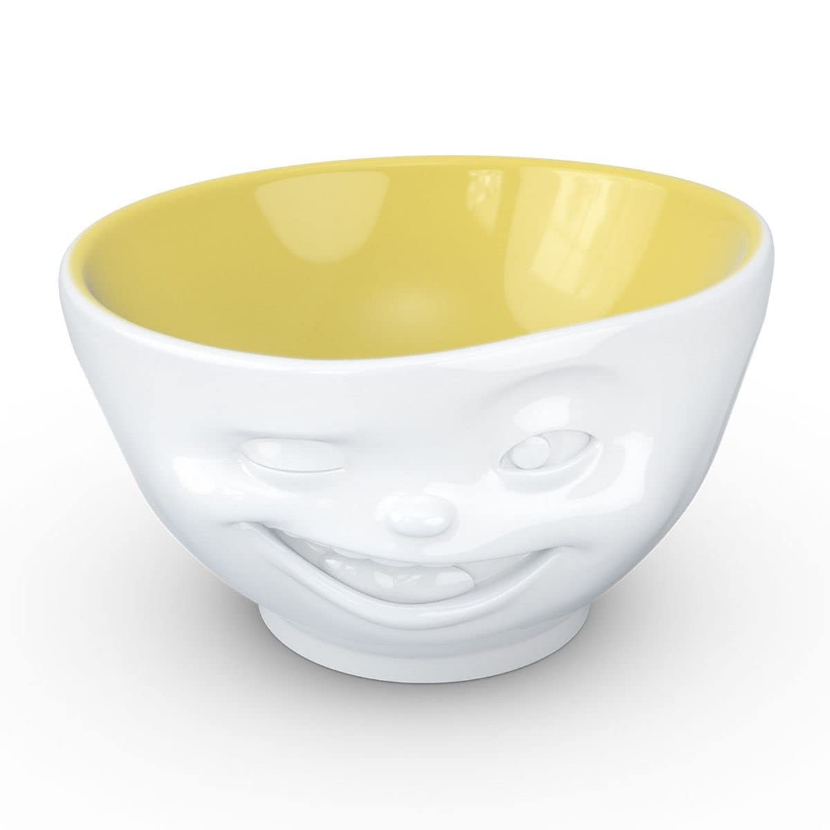 Bol Zwinkernd blanc safran en porcelaine 500 ml vaisselle design FIFTYEIGHT PRODUCTS