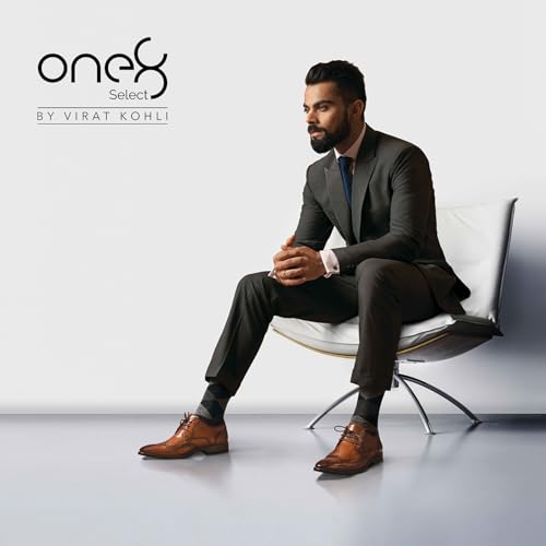 Image of ONE8 by Virat Kohli Premium Cotton Socks for Men with Comfortable Grip And N9 Anti-Bacterial Odour Free Treatment