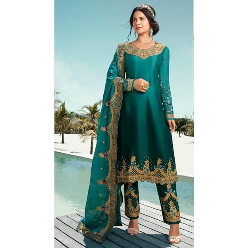 South Asian Wear Pakistani Indian Designer Stitched Palazzo Kameez Shalwar Suits2