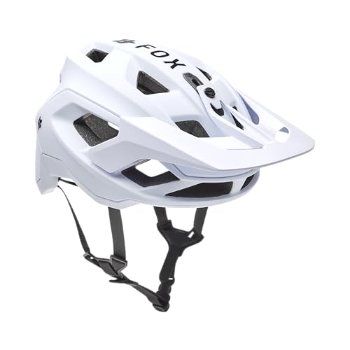 Fox Racing - Casco Speedframe Solid, Cascos, Ciclismo de montaña, Blanco, L