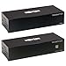Tripp Lite DisplayPort Over Ethernet Cat6 Extender Kit Transmitter Receiver - Up to 230 feet or 70.1 Meters - 4K 30 Hz Video, 4:4:4, PoC, TAA Compliant (B127A-111-BDTD)