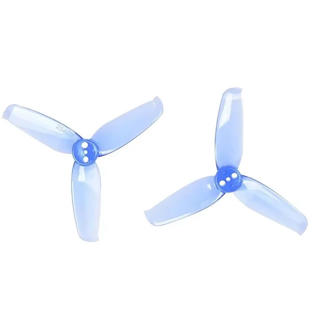 Hélices mini drone FPV 2.5 pouces tri-pale 2.5x4 trou 1.5mm compatible F2540