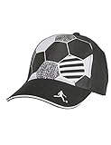 maximo Jungen Cap Kappe, Schwarz (Schwarz/Silber 4609), (Herstellergröße: 51/53)