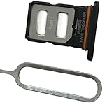 zhxchzhi OEM Dual SIM Card Tray Reader Holder Slot +pin Replacement for Xiaomi Redmi Note 13 PRO Black
