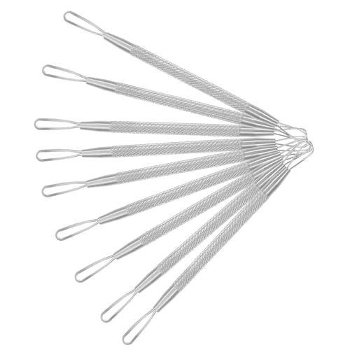 CANIGHT 7pezzi Inossidabile Per Rimozione Brufoli Per Facile e Colori Sicuri e Affidabili Per La Della