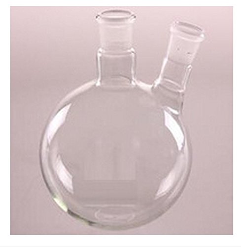 GOWE 3000 ml 24 * 24 Conjuntos 2-neck matraz de fondo redondo de laboratorio Cristalería