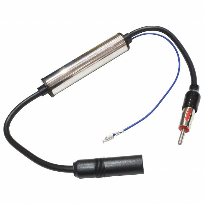 Amazon.co.jp: FM AM VICS 対応 受信ブースター 12V 信号増幅器