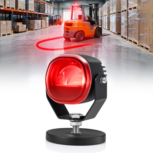 Lampe chariot élévateur projection ligne rouge anti-collision