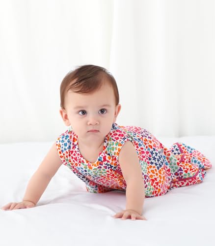 Image of Baby Sleep Sack Soft Wearable Blanket 2-Way Zipper Sleeping Bag for Girls Boys 0-3T, Viscose Made from Bamboo