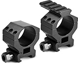 BARSKA Tactical Riflescope Rings (30mm STD) , Black
