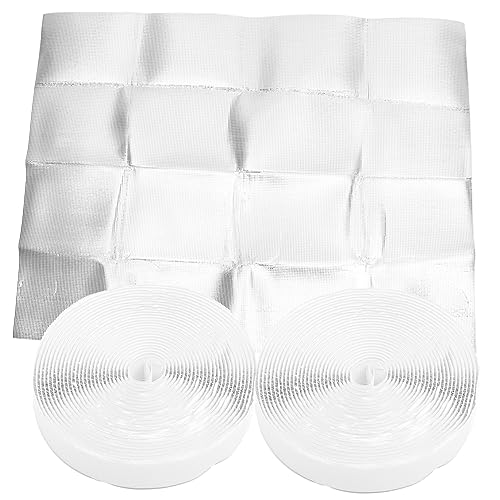 ABOOFAN Aislante para Ventilación de Ático Protector para Rejilla de Ventilador de Techo Reduce Pérdidas de Calor y Frío Fácil de Instalar y Recortar para Habitaciones y Áticos