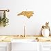 Totally Bamboo Destination North Carolina State Shaped Cutting Board, Charcuterie and Cheese Serving Board – North Carolina Gift for Home Décor or Everyday Kitchen Use