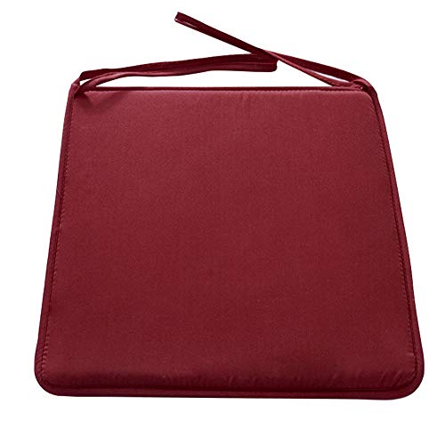 IVYSHON Coussins de Siège, Coussin de Chaise Confortable pour Intérieur et Extérieur Décoration de Mobilier de Jardin 40x40cm Cover