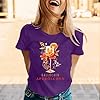 T Shirts for Women Graphic T Shirts Summer Clothing Short Sleeve, purple, M #2