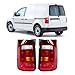 RSZFTYCG Car Rear Tail Light Brake Stop Lamp Without Bulbs Compatible With VW Caddy 2016-2020 2K1945096AB 2K1945095Q(Only Left)